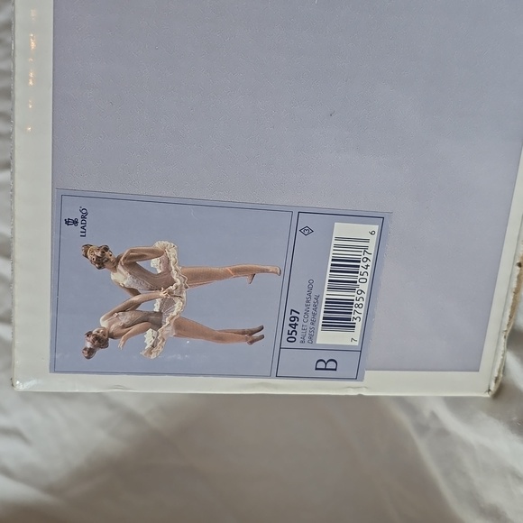 Vintage 1990 Lladro Ballet Dress Rehearsal Porcelain figure - Picture 12 of 13